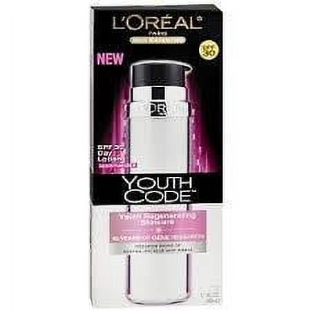 L'Oreal Paris Skin Expertise Youth Code Day Lotion SPF 30 L'Oreal Paris 1.7 oz Lotion Unisex - image 1 of 4