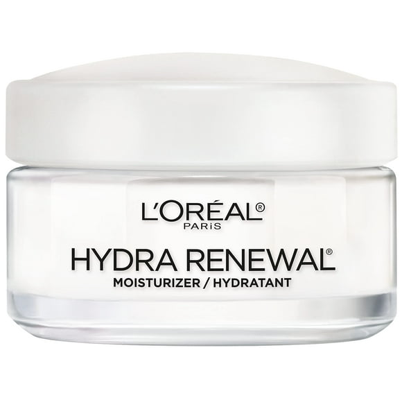 L'Oreal Paris Skincare Hydra-Renewal Face Moisturizer with Pro-Vitamin B5 for Dry Sensitive Skin, All-Day Hydration, 1.7 Oz C3
