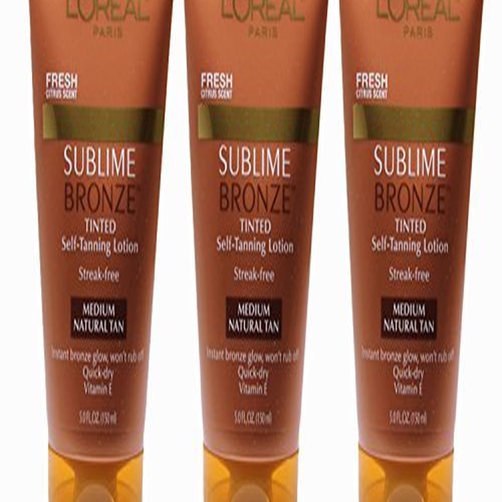 L'Oreal Paris Sublime Bronze Tinted SelfTanning Lotion, 5 fl. oz