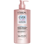 LOreal Paris Sulfate Free Bond Repair Conditioner for Damaged Hair, EverPure, Pump, 23 fl oz