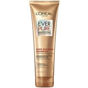LOreal Paris EverPure Deep Nourish Shampoo for Dry Hair, Sulfate Free, 8.5 fl oz
