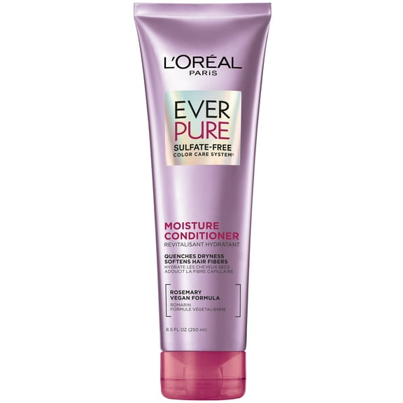 L'Oreal Paris Sulfate Free Moisture Conditioner, Squeeze Tube, 8.5 fl oz