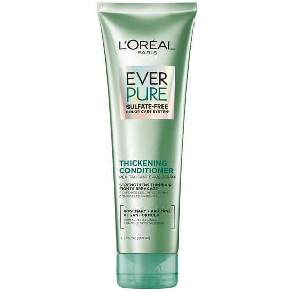 L'Oreal Paris Sulfate Free Thickening Conditioner, Fortifying, Fine Hair, Squeeze, 8.5 fl oz