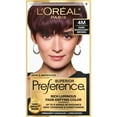 thumbnail image 1 of L'Oreal Paris Superior Preference Fade-Defying Permanent Hair Color, 4M Dark Mahogany Brown, 1 Kit, 1 of 9
