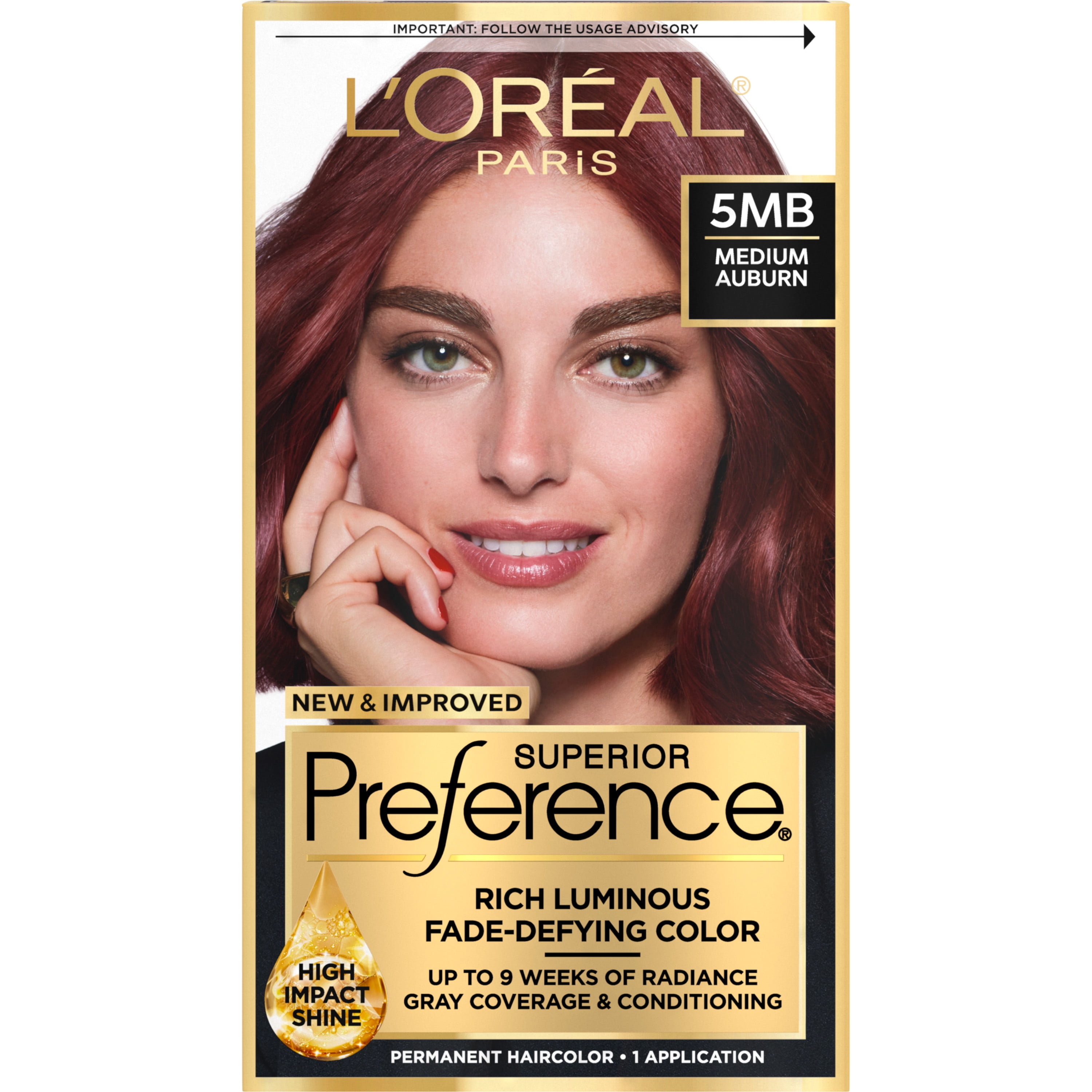 L'Oreal Paris Superior Preference Fade-Defying Permanent Hair Color ...