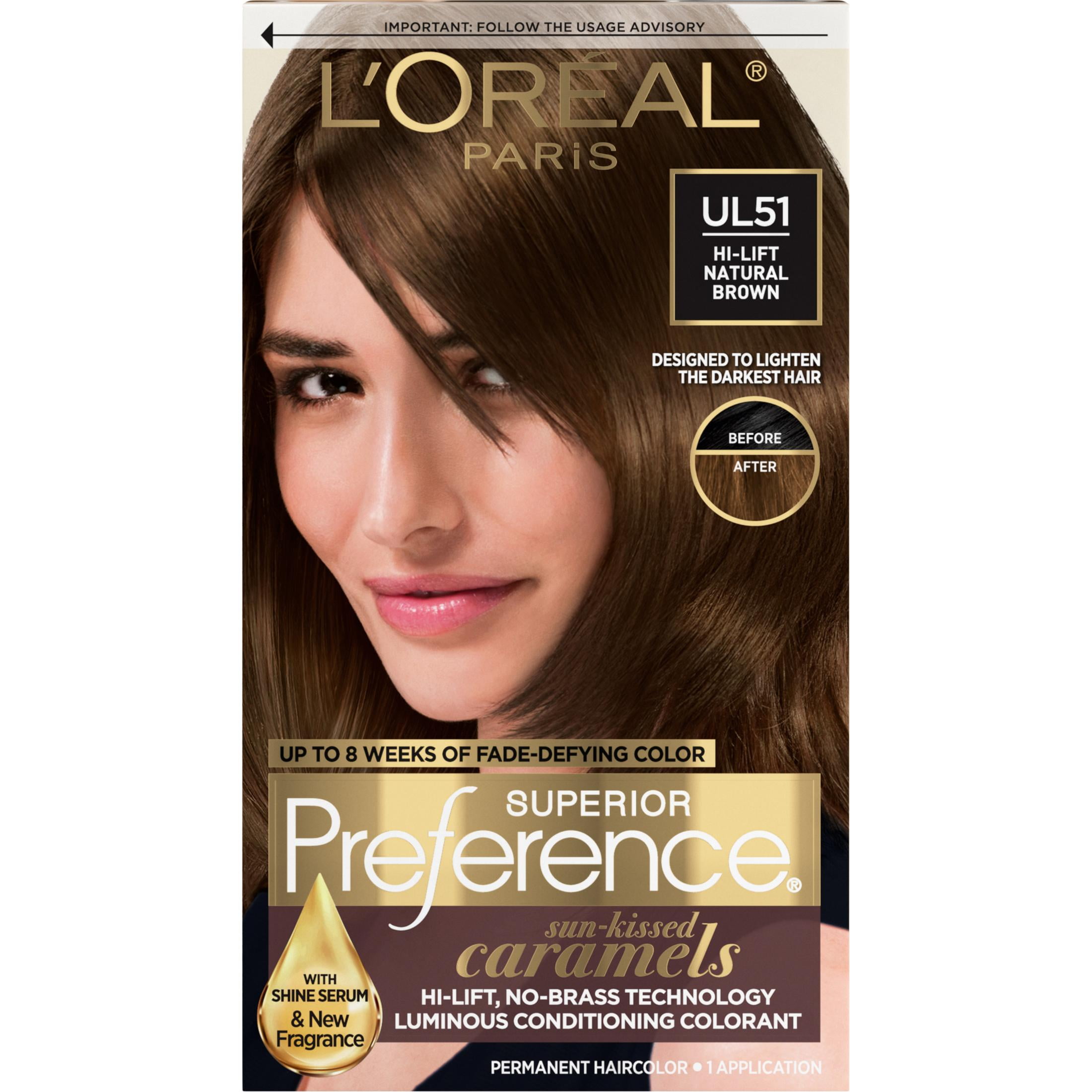 L'Oreal Paris Superior Preference Luminous Fade-Defying Permanent Hair ...