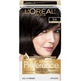 thumbnail image 1 of L'Oreal Paris Superior Preference Permanent Hair Color, 3 Soft Black, 1 Each, 4 Pack, 1 of 6