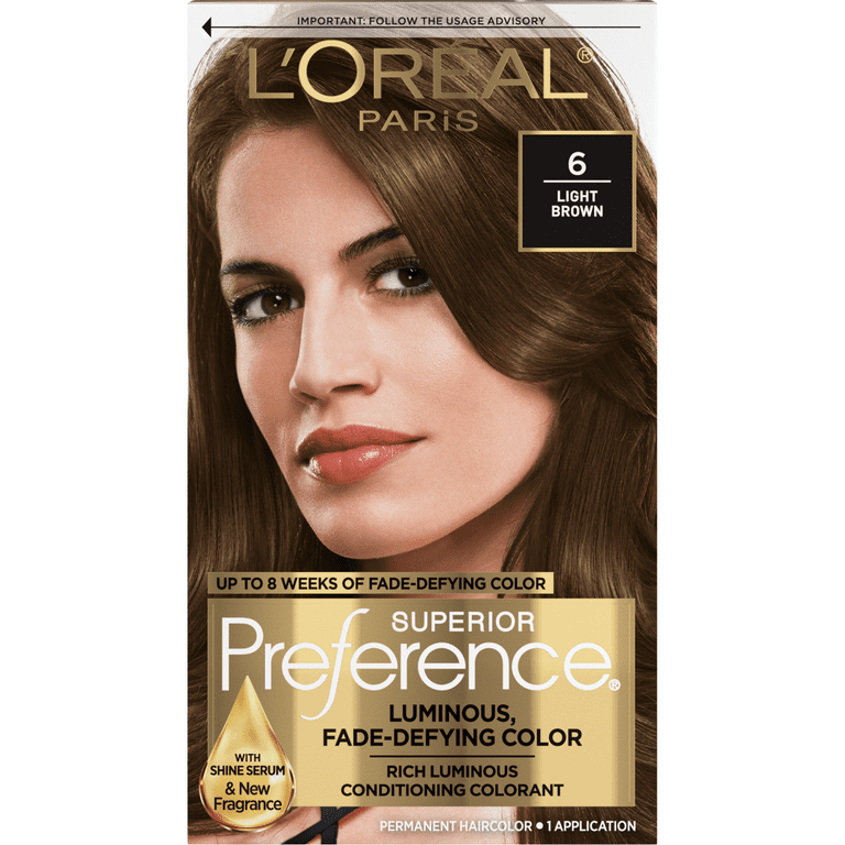 Superior Preference Permanent Color, with Shine Serum, W