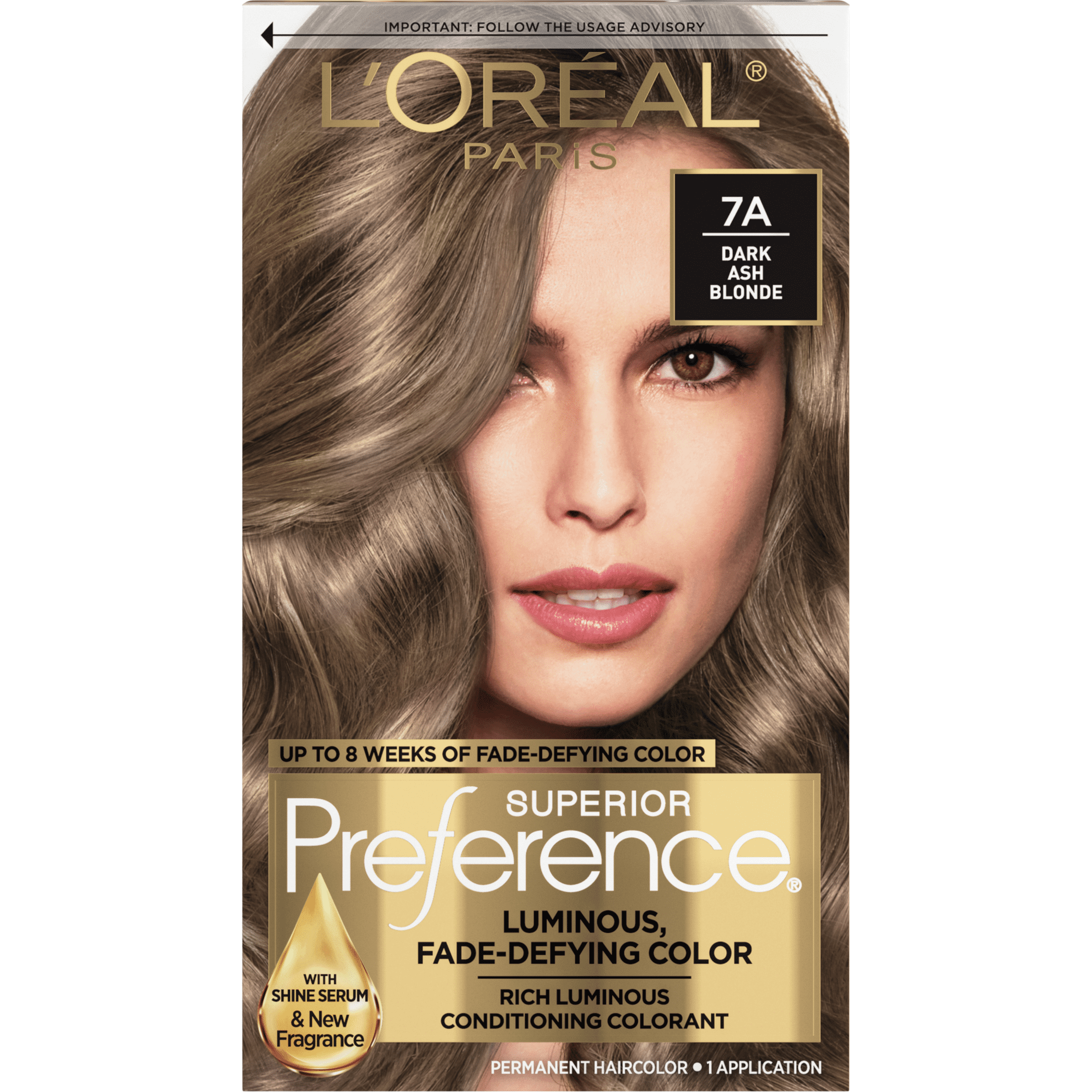 L'Oreal Paris Superior Preference Permanent Hair Color, 6AB Chic