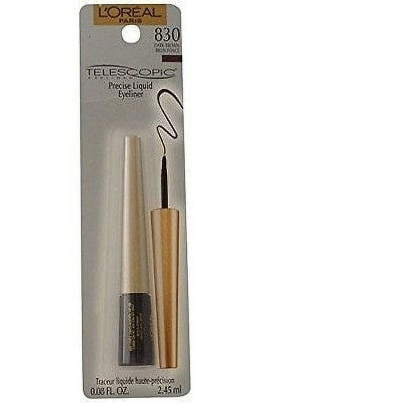 L'Oreal Paris Telescopic Precision Liquid Eyeliner, Dark Brown