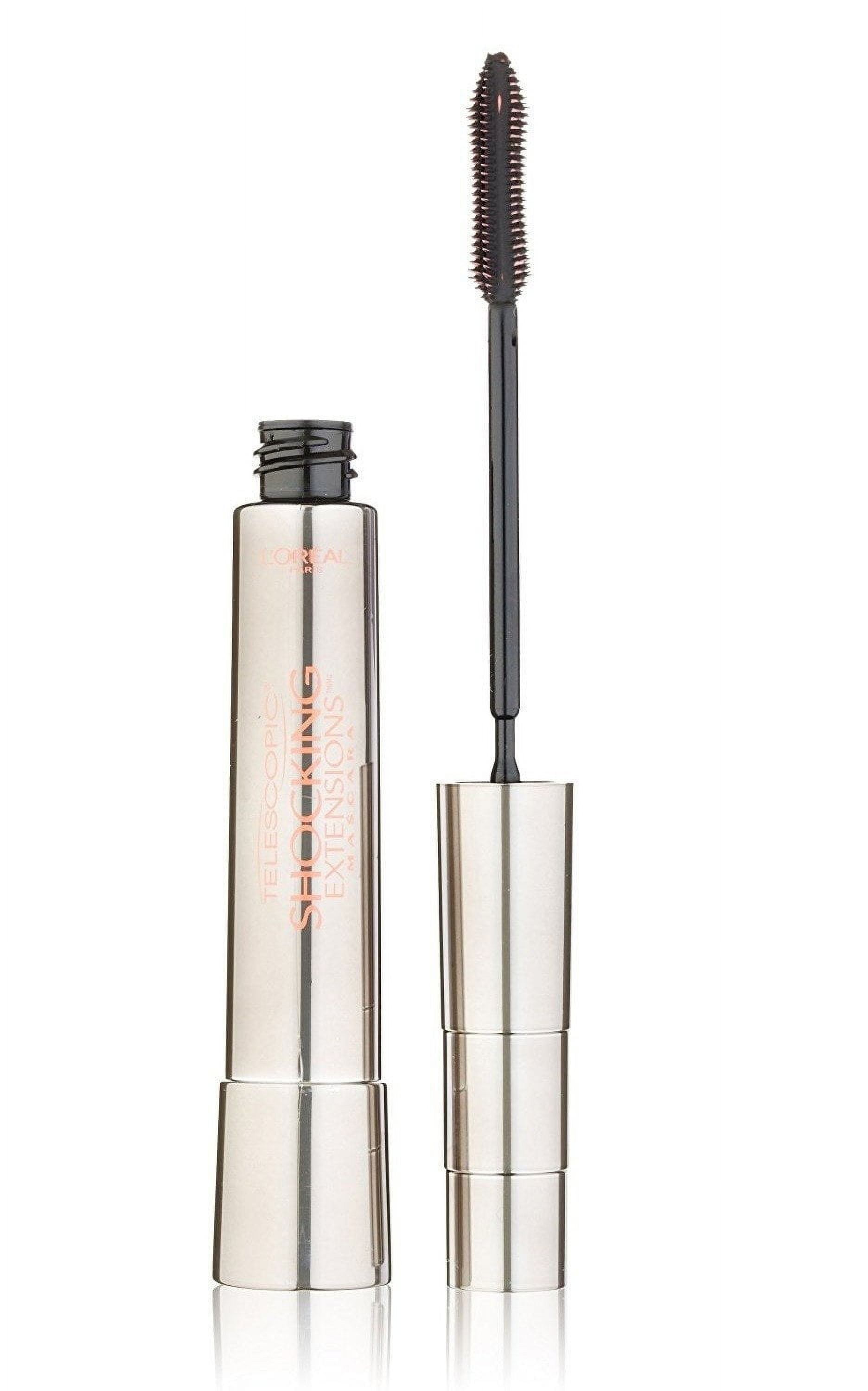 L'Oreal Paris Telescopic Shocking Extensions Mascara Blackest Black 0