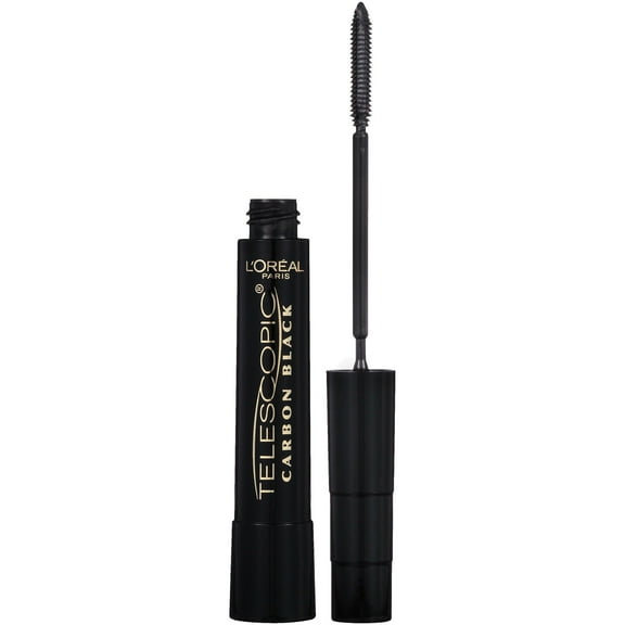 L'Oreal Paris Telescopic Washable Mascara, Carbon Black, 0.27 fl oz