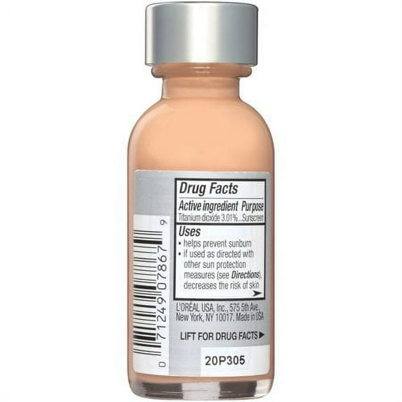 L'Oreal Paris True Match Eye Cream in a Concealer, 0.5% hyaluronic acid, Medium C5-6, 0.4 fl. oz.