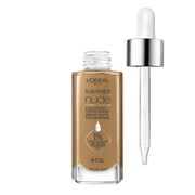 L'Oreal Paris True Match Hyaluronic Tinted Serum Foundation Makeup, 6-7 Tan, 1 fl oz