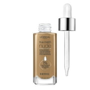 L'Oreal Paris True Match Hyaluronic Tinted Serum Foundation Makeup, Medium Tan 5-6, 1 fl oz