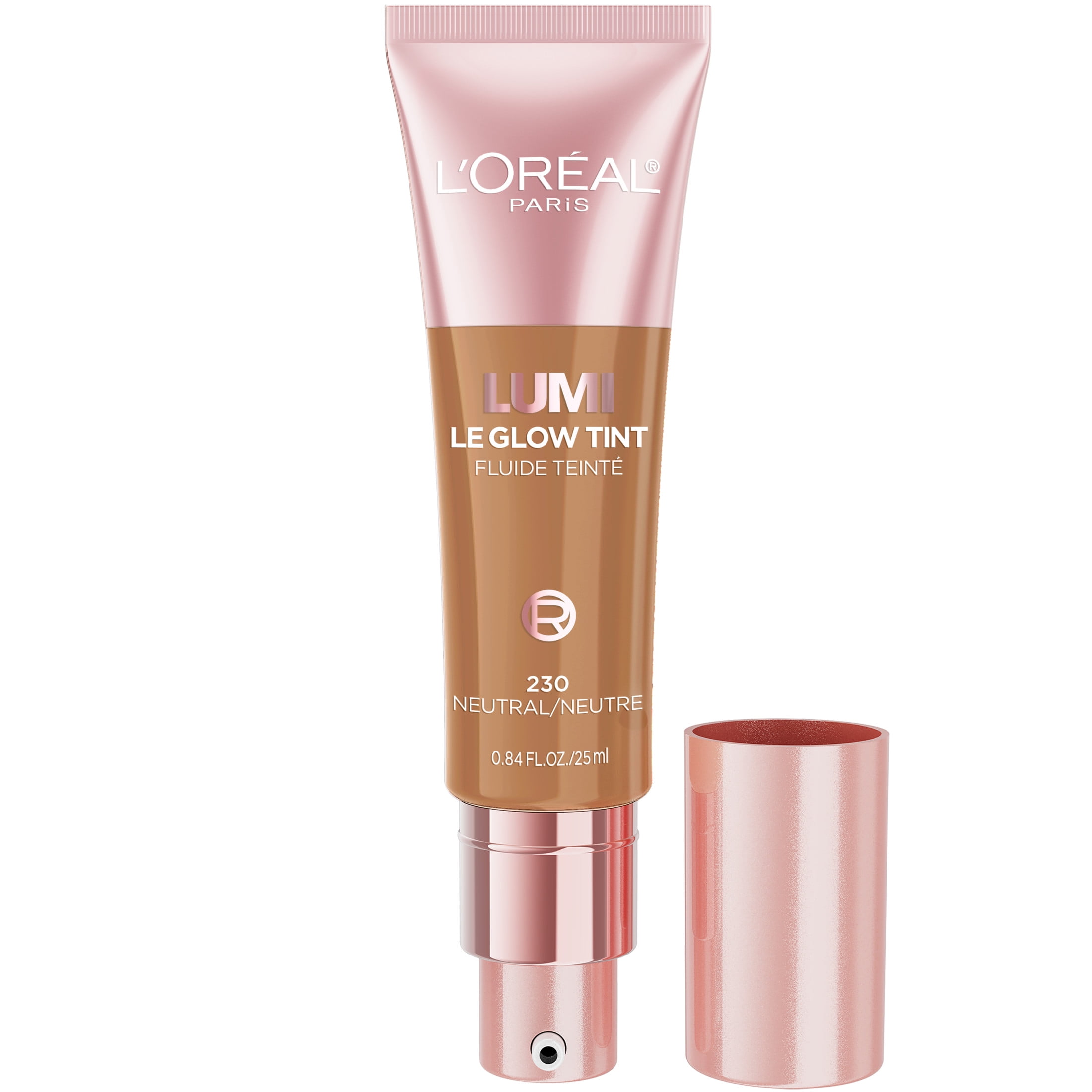 Walmart discount codes: L'Oreal Paris Lumi Le Glow Skin Tint Foundation Makeup, 230 Neutral, 0.85 fl oz