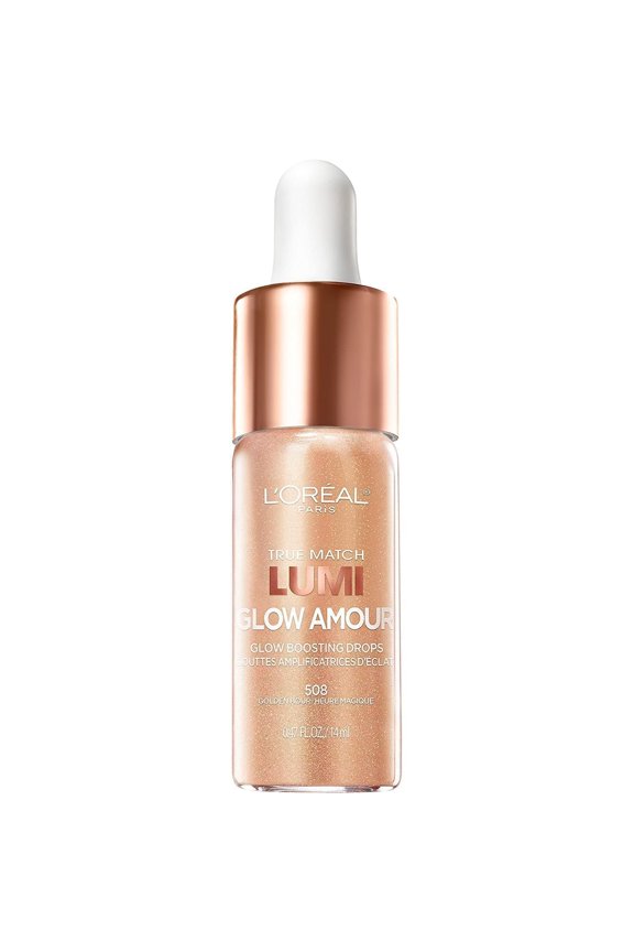 L'Oreal Paris True Match Lumi Glow Amour Glow boosting drops, Golden Hour, 0.47 fl. oz.