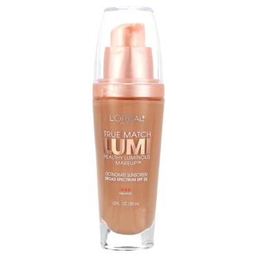 L'Oreal Paris True Match Lumi Liquid Foundation Makeup, N5 True Beige, 1 fl oz