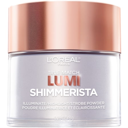 L'Oreal Paris True Match Lumi Shimmerista Highlighting Powder, Moonlight , 0.28 oz.