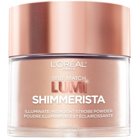 L'Oreal Paris True Match Lumi Shimmerista Highlighting Powder, Sunlight, 0.28 oz.