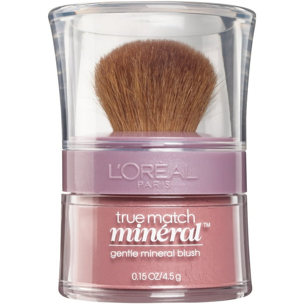 L'Oreal Paris True Match Mineral Blush, Pinched Pink, 0.15 oz - Walmart.com