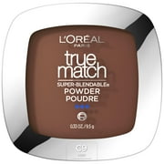 L'Oreal Paris True Match Powder Foundation Makeup, Oil Free, C9 Deep, 0.33 oz