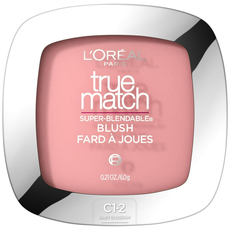 L Oreal Paris True Match Super Blendable Blush Baby Blossom Soft Powder Texture 0.21 oz Walmart