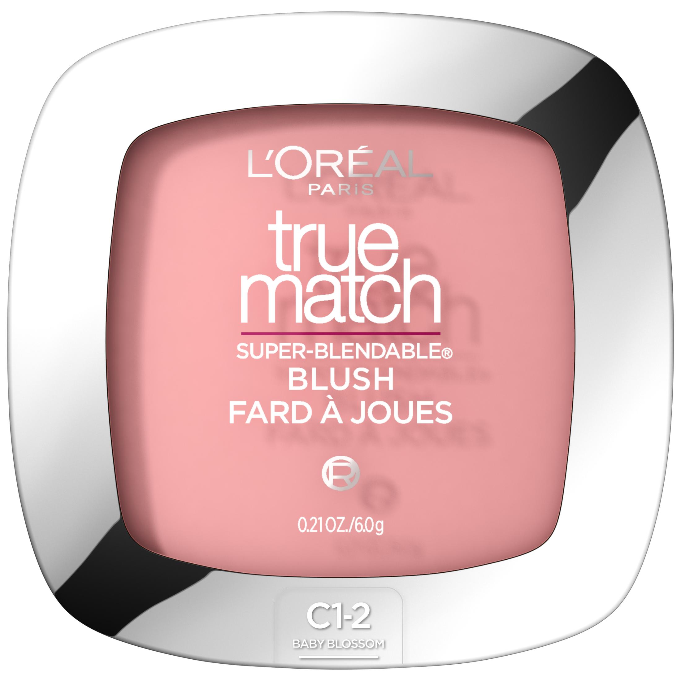 L'Oreal Paris True Match Super Blendable Blush, Soft Powder Texture, Baby Blossom, 0.21 oz - image 1 of 7