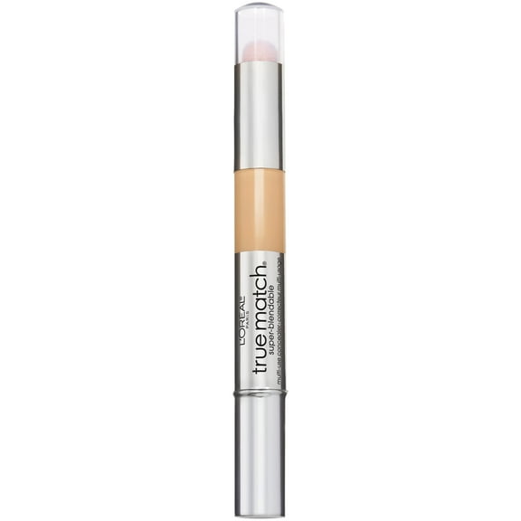 L'Oreal Paris True Match Super-Blendable Concealer, Light W3-4, 0.05 fl oz