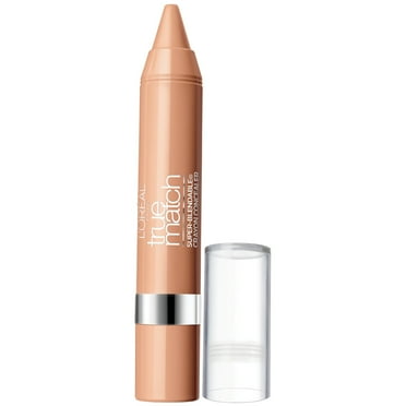L'Oreal Paris True Match Super Blendable Crayon Concealer, Light/Medium Neutral, 0.1 oz