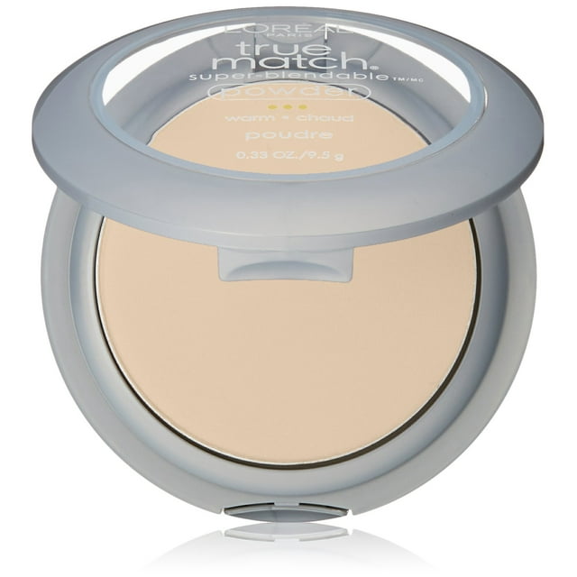 L,oreal Paris True Match Super Blendable Oil Free Foundation Powder, W3 