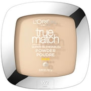 L'Oreal Paris True Match Super Blendable Oil Free Makeup Powder, Light Ivory, 0.33 oz