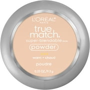 LOreal Paris True Match Super Blendable Oil Free Makeup Powder, Porcelain, 0.33 oz