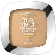 LOreal Paris True Match Super-Blendable Pressed Powder, W4 Light Medium, 0.33 oz