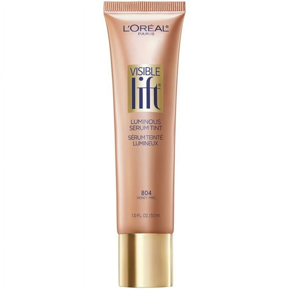 L'Oreal Paris Visible Lift Luminous Serum Tint, Honey, 1.0 oz