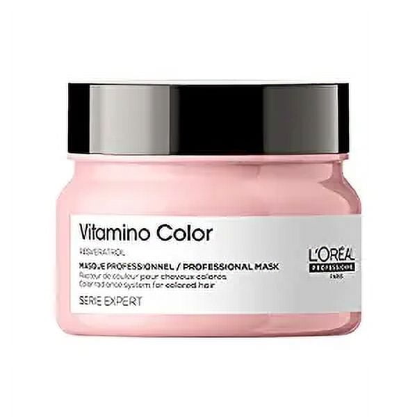 L'Oreal Paris Vitamino Color Hair Mask With Resveratrol For Color-Treated Hair, Serie Expert -250 gm