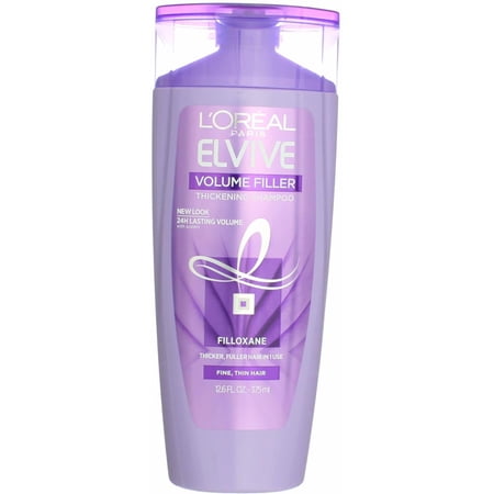 L'Oreal Paris Volume Filler Thickening Shampoo 12.6 oz (Pack of 4)