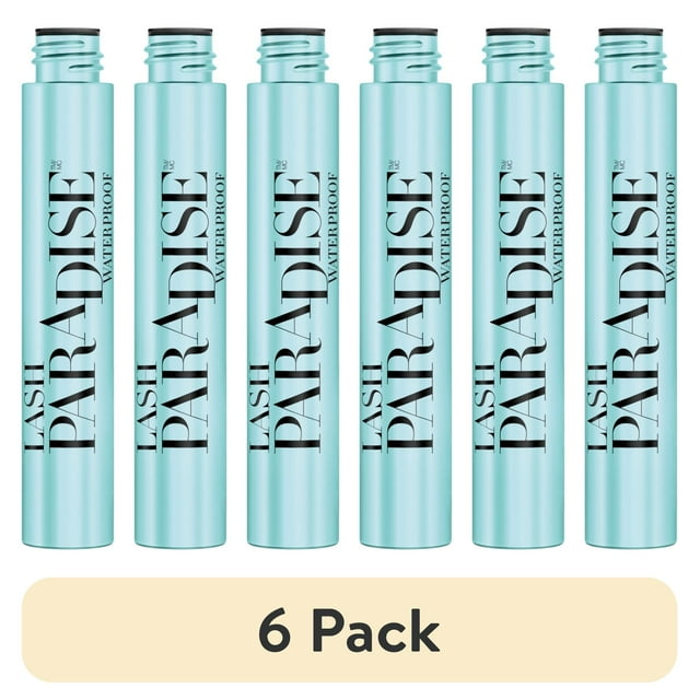 (6 pack) L'Oreal Paris Voluminous Lash Paradise Waterproof Mascara