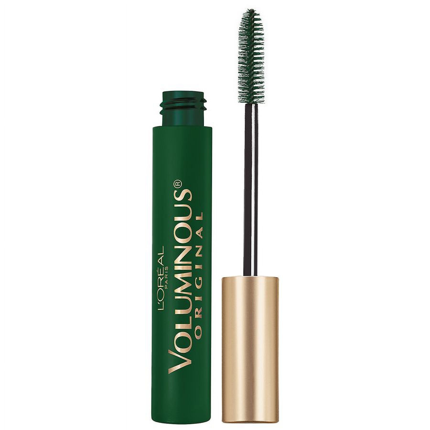 L'Oreal Paris Voluminous Original Washable Bold Eye Mascara, Deep Green 0.27 fl oz