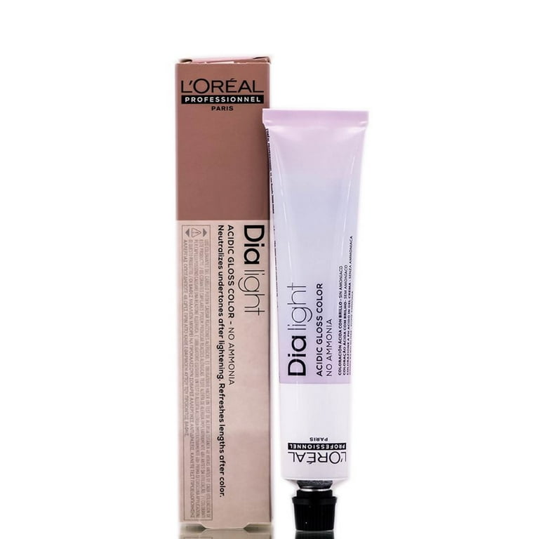 L'Oréal Professionnel DIA DIA Light Ammonia-Free Demi-Permanent Gel-Crème  Haircolor 1.7 oz.