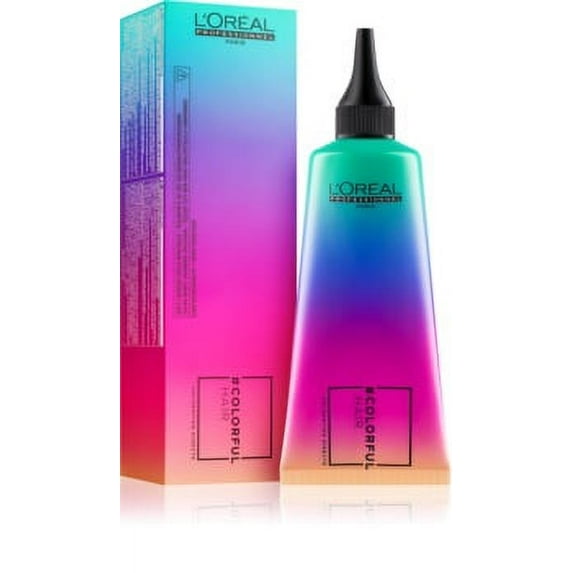 L'Oreal Professionnel Colorfulhair Semi-Permanent Haircolor 3 oz, Red Lipstick