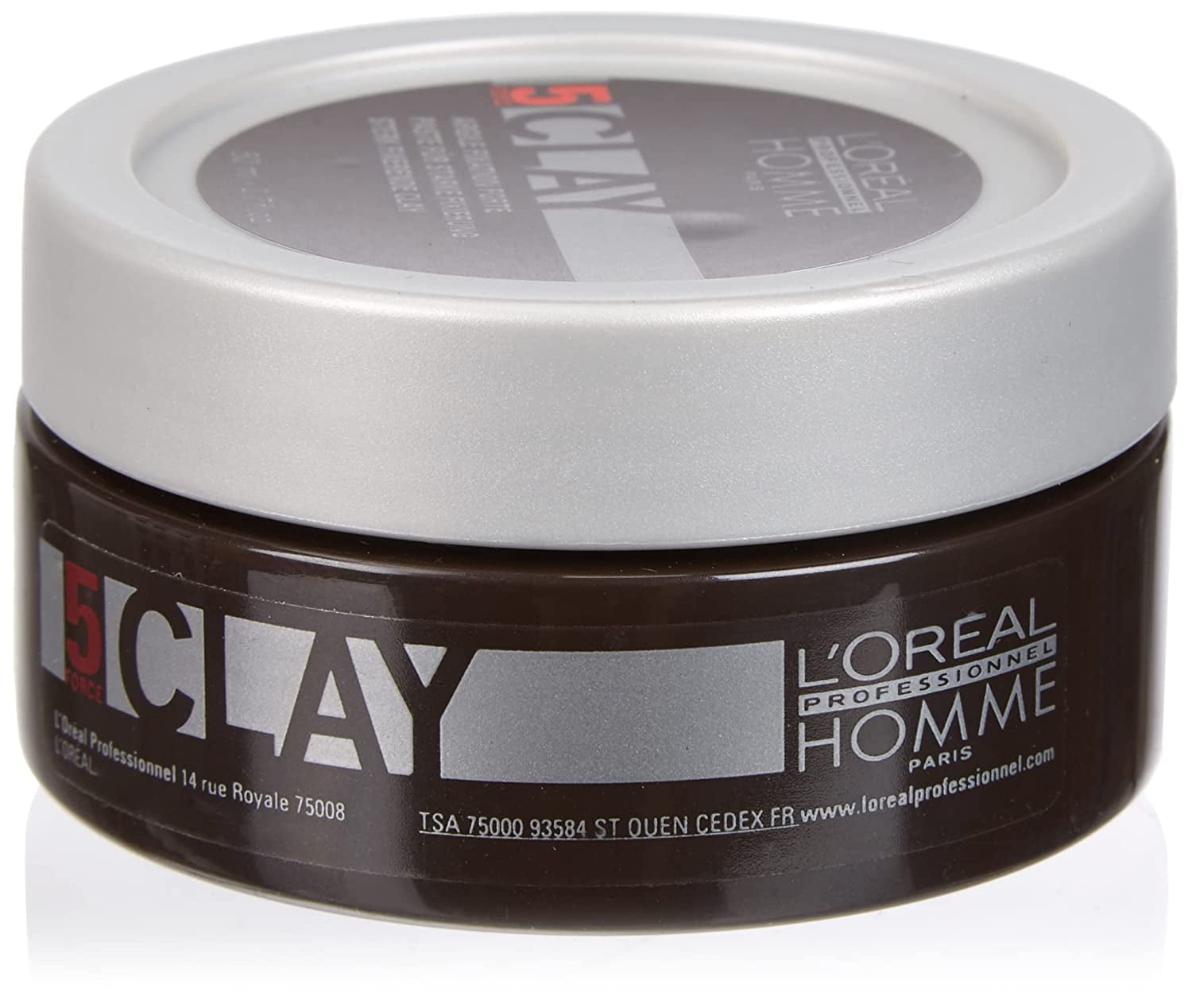 L'Oreal Professionnel Hair Clay for Men For All Hair Types Provides