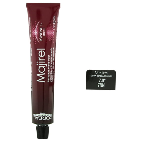 L'Oreal Professionnel, Hair Color Majirel Permanent Creme Color Ionene G Incell 7.0/7NN