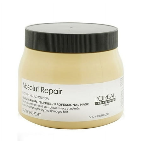 L'Oreal Professionnel Serie Expert - Absolut Repair Gold Quinoa + Protein Instant Resurfacing Mask (For Dry and Damaged