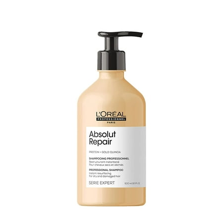 L’ Oreal Professionnel Serie Expert Absolut Repair Gold Quinoa + Protein Shampoo, 500 ml