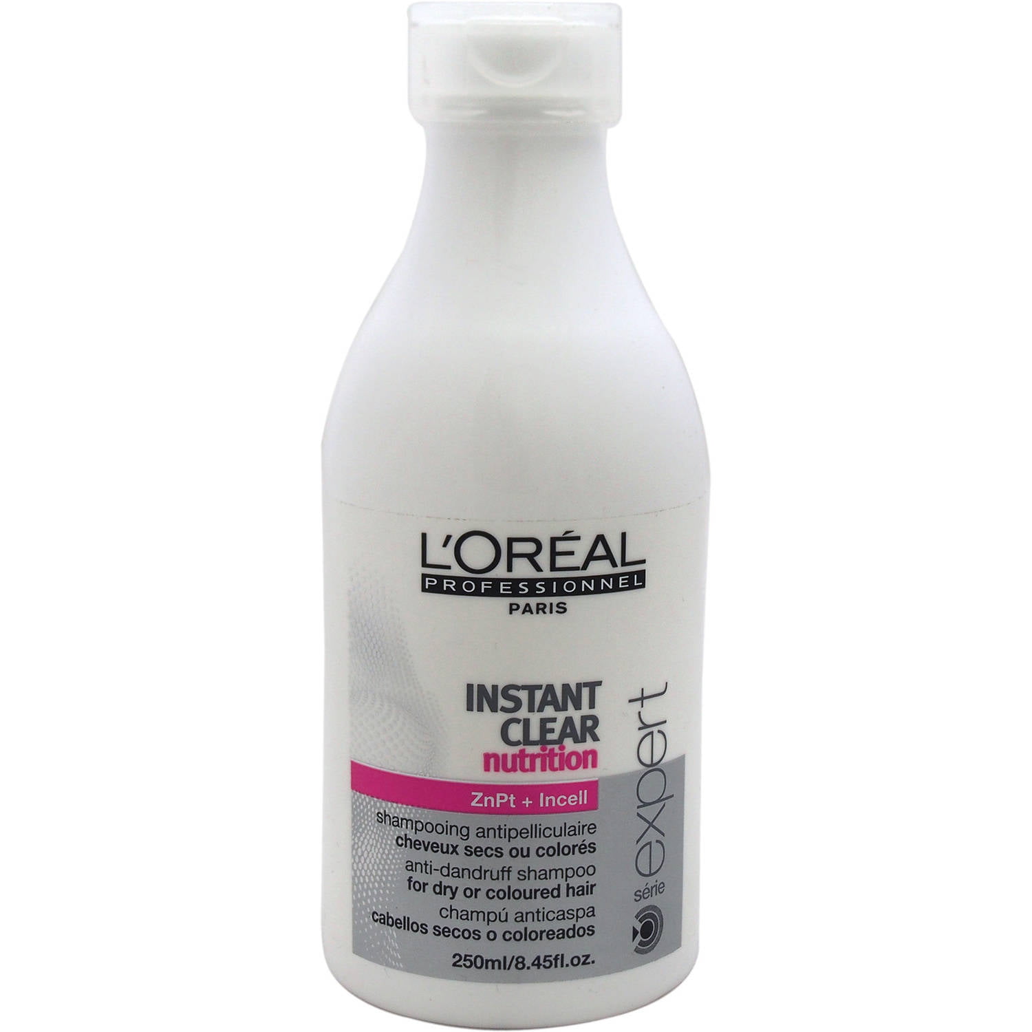 L'Oreal Serie Expert Instant Clear Nutrition Anti-Dandruff Shampoo, 8.45 oz - Walmart.com