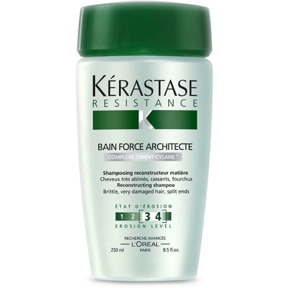 L'Oreal Resistance Bain De Force Architecte Reconstructing Shampoo, 8.5 Oz