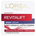thumbnail image 1 of L'Oreal Revitalift Anti Wrinkle, Extra Firming, Deep Action, Hydrating Night Cream, 50 ml (1.7 oz), 1 of 1