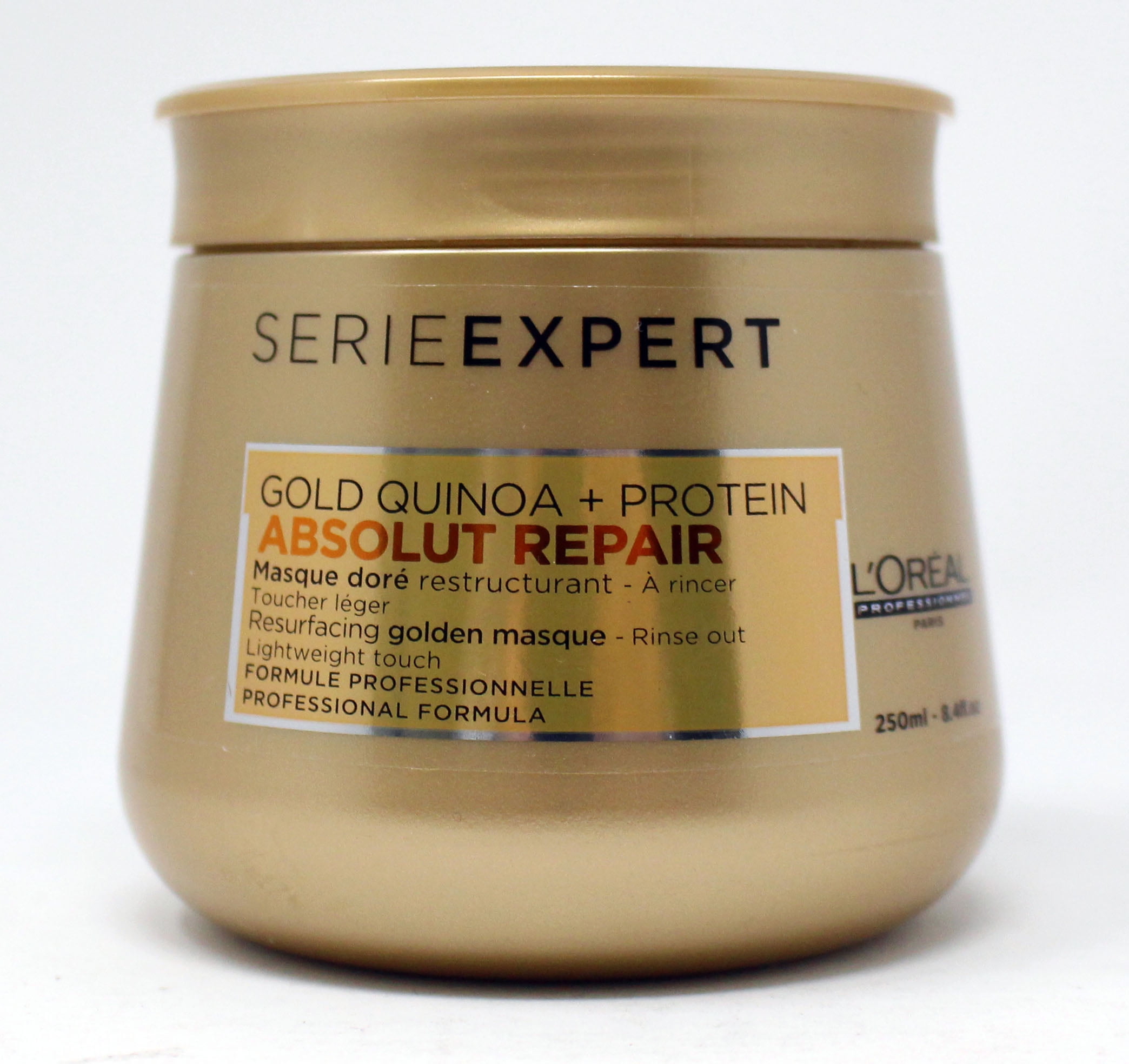L'Oreal Serie Expert Gold Quinoa + Protein Absolut Repair Masque 8.4 Ounce