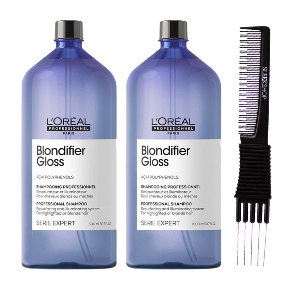 L'Oreal SerieExpert Acai Polyphenols Blondifier Gloss Shampoo For